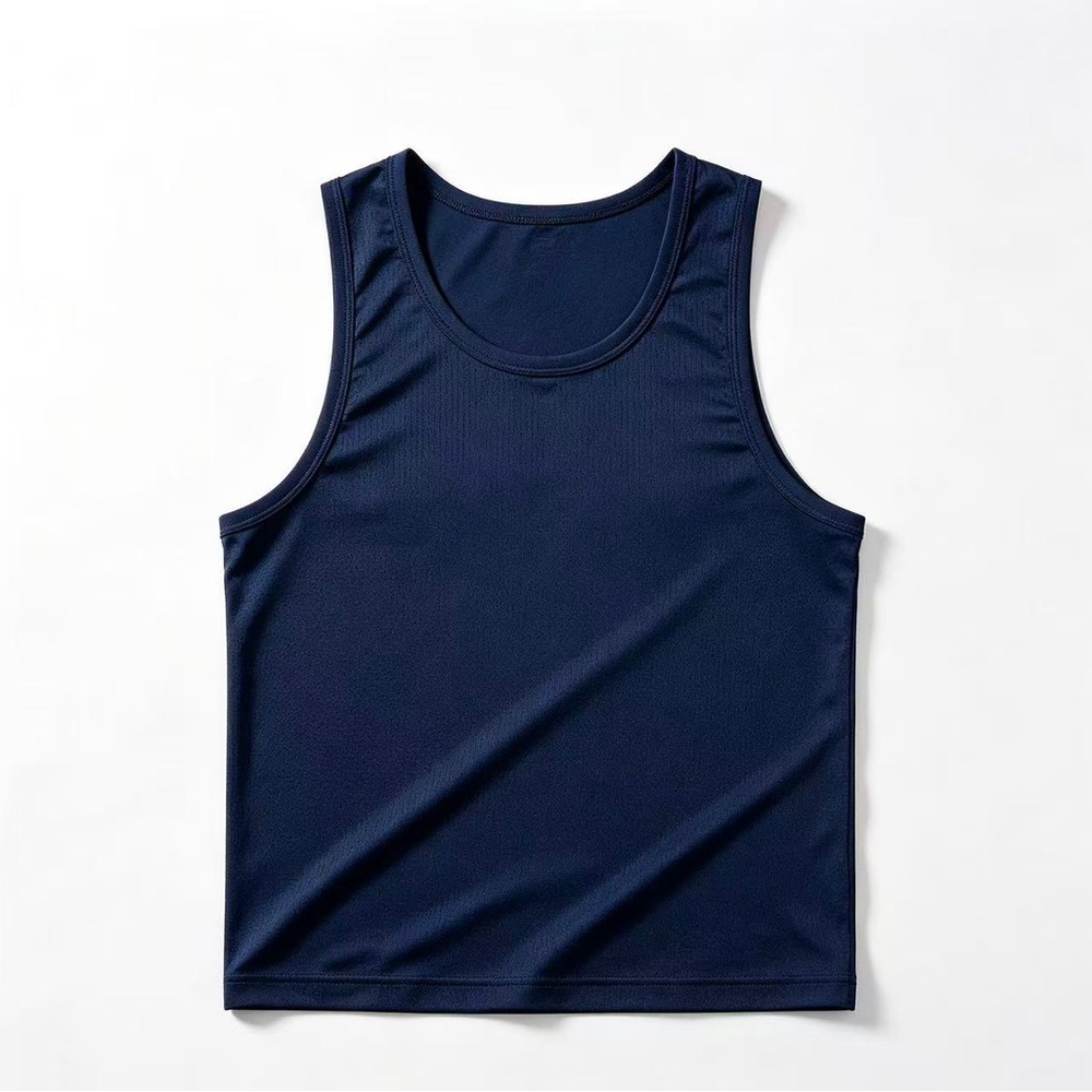Men's Navy Athletic Tank Top